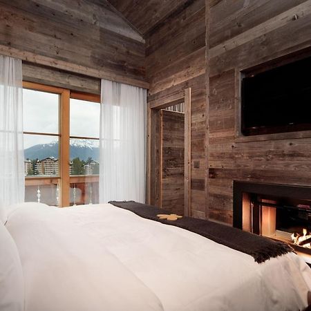Hostellerie du Pas de l'Ours Relais et Châteaux Crans-Montana Exterior foto