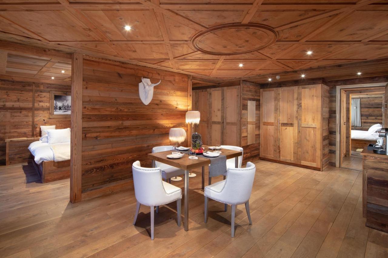 Hostellerie du Pas de l'Ours Relais et Châteaux Crans-Montana Exterior foto