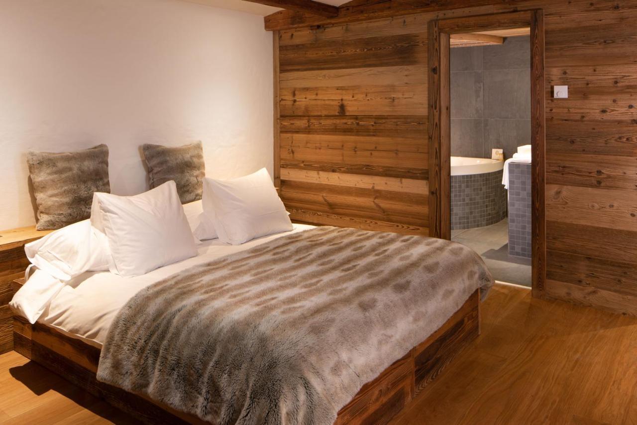 Hostellerie du Pas de l'Ours Relais et Châteaux Crans-Montana Exterior foto