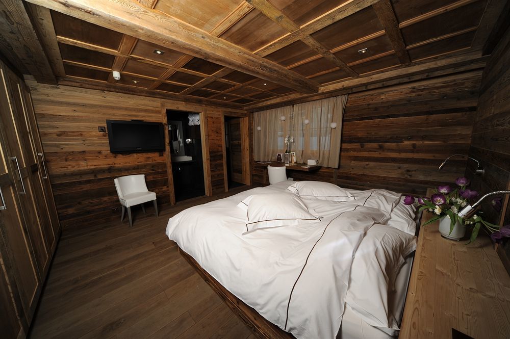 Hostellerie du Pas de l'Ours Relais et Châteaux Crans-Montana Exterior foto