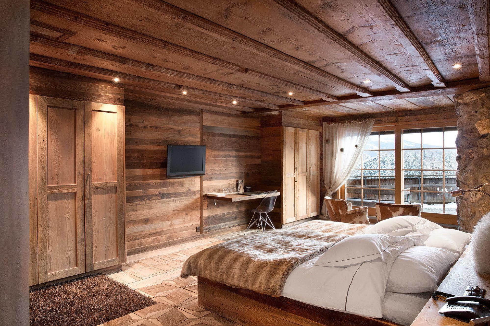 Hostellerie du Pas de l'Ours Relais et Châteaux Crans-Montana Exterior foto