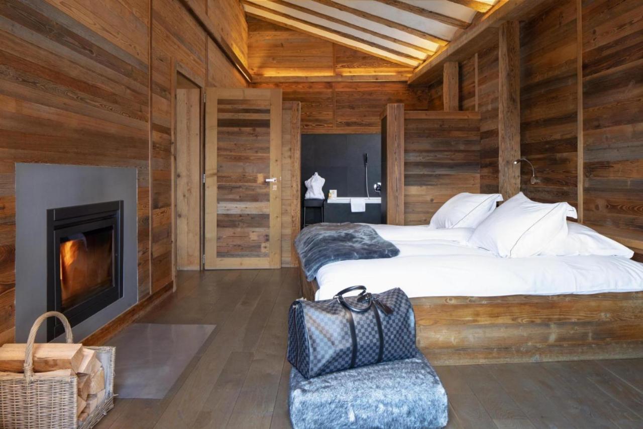 Hostellerie du Pas de l'Ours Relais et Châteaux Crans-Montana Exterior foto
